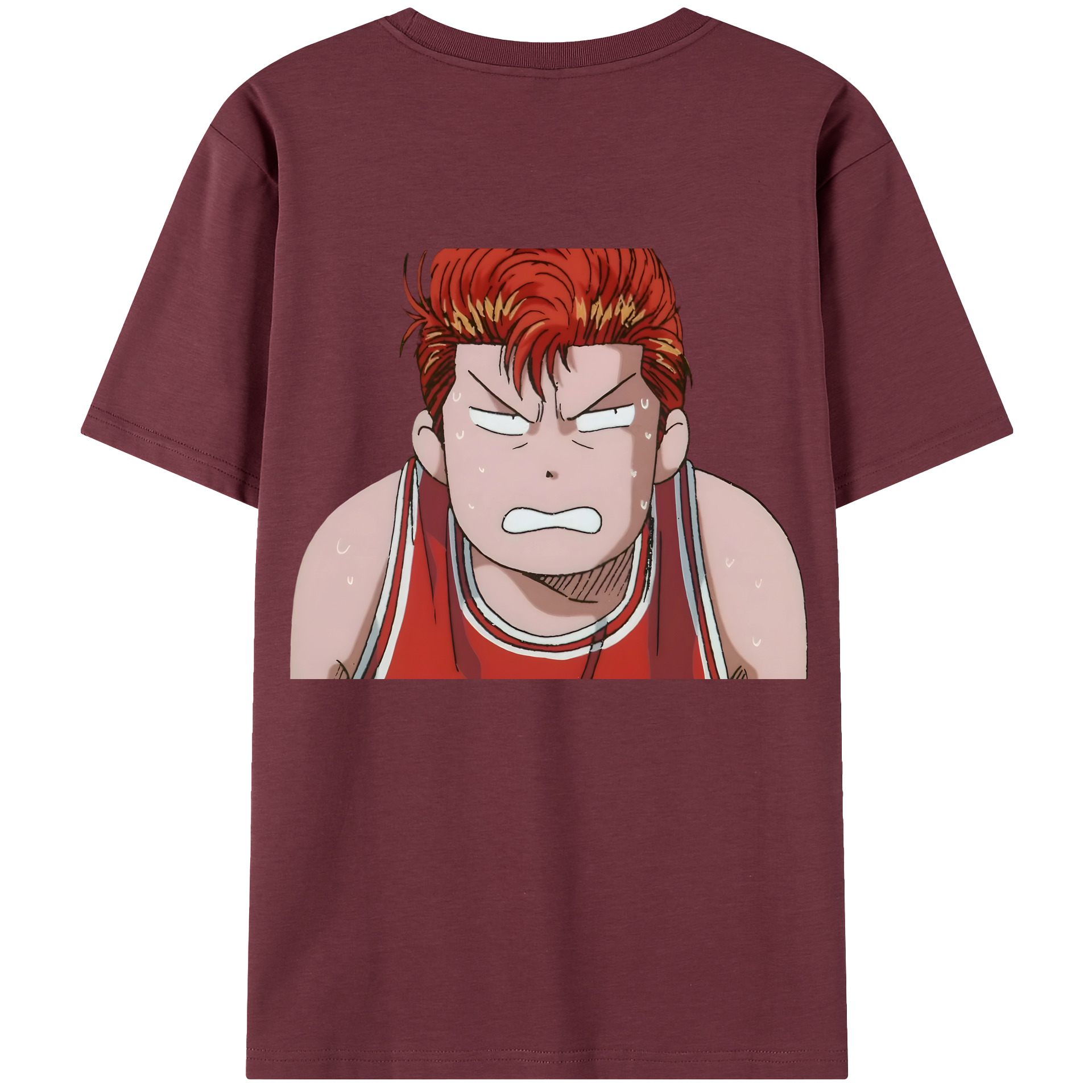 SLAM DUNK／スラムダンク 綿100％半袖Tシャツ（背面プリント）
